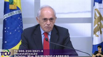 Ministro Raimundo Carreiro - Plenário Extraordinária 18/08/2021 - Crédito: Divulgação