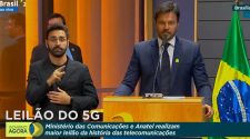 Início Leilão 5G - Crédito: tvBrasil