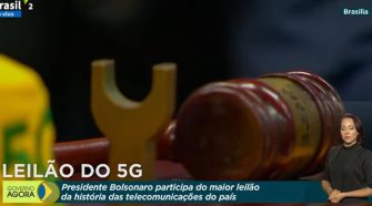 Início Leilão 5G - Crédito: tvBrasil