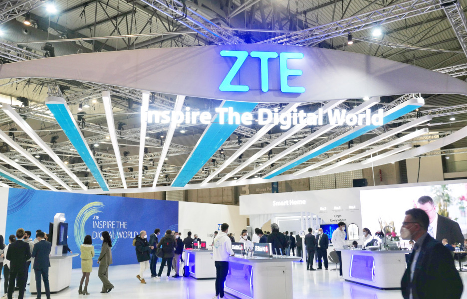 ZTE deixa sua marca com estratégias simples, rápidas e verdes no MWC 2022 - Credito: ZTE