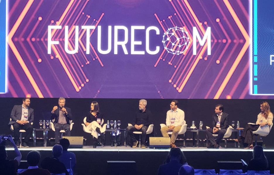 Painel durante a edição de 2024 da Futurecom