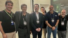 Encontro entre líderes da Anlix e Vero no AGC 2025, São Paulo-SP