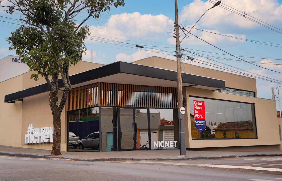 Sede de Operações da NICNET em Cravinhos (SP), ponto de partida da estratégia de expansão dos novos Data Centers Tier III no interior paulista.